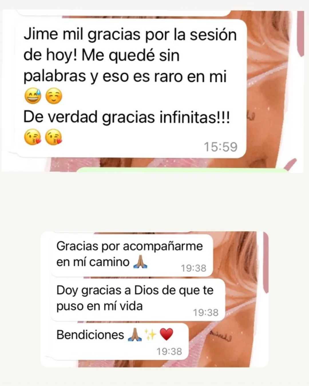 Testimonio Sesión Personalizada